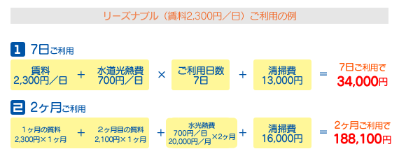 料金例